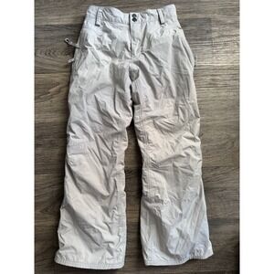 The North Face Pants Girls Cream Insulated HyVent Waterproof Ski Snow Medium
